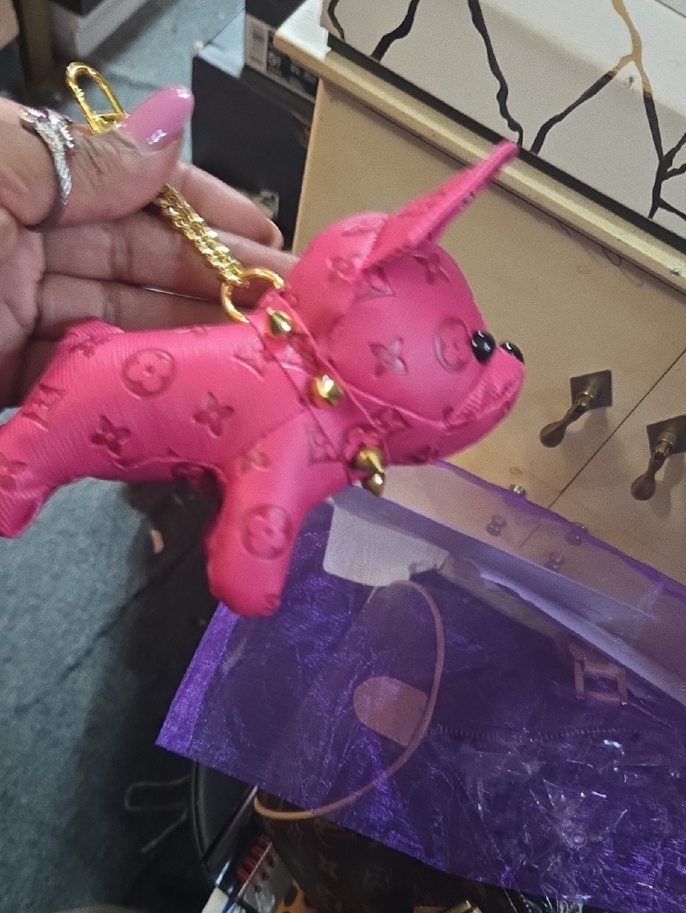 Pink pup